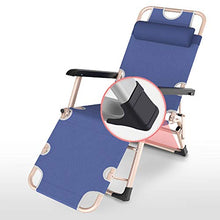 FUFU Sedie a Sdraio Lounge Chair, Sedia Pieghevole Home Lazy Lunch Break Chair Poltrona Chair Nap Nap Lounge Chair Tempo Libero Simple Chair 86 * 47 * 89cm Pieghevoli