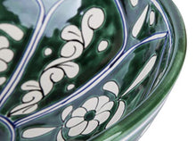 Baila – Lavabo Talavera fatto a mano – Cerames | Vasca 36 x 13 cm | Lavabo da appoggio messicano in ceramica per bagno ospiti...