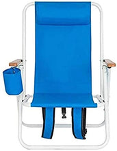Tavolo da picnic all'aperto Single Beach Chair Sedia da campeggio pieghevole [Nuovo 2020] Sedia Zaino Ultralight con porta tazza compatta e pesante per campeggio all'aperto Barbecue Beach Travel Picni