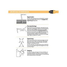 CelinaSun 0010633 Accessorio per tenda da sole Accessori Assetto Guinzaglio di ancoraggio 20m