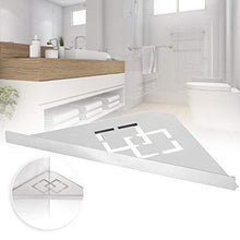 Tarente Scaffale Triangolare in Acciaio Inox Scaffale for Doccia angolare scaffale for Home Hotel (Tipo di punzonatura Gratis)