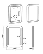 Siphonly Set di mobili da bagno | lavandino, mobiletto + specchio a LED | WC per ospiti | mobili da bagno con un ripiano sotto il cassetto in design moderno e intramontabile (90 cm)