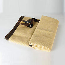Geovne Panno Ombreggiante per Esterni,Rete Ombreggiante antistrappo,Rete Telo Ombra Beige,Telo Coprente Resistente,per recinzioni,balconi,terrazze,Dimensioni Personalizzate (2x4m)