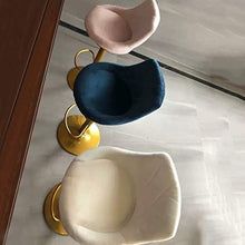 Sgabelli da Bar Sedia Sgabello ad Altezza Regolabile, Set di 2/4, Cucinare da Cucina Sgabello con Schienale e poggiapiedi, Sgabello da Bar in Velluto Rotante a 360 ° Regolabile Sgabello da Bar