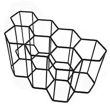 Vino Wine Rack bagagli Holder 7 Bottle Holder Wine Rack Tribuna del risparmiatore dello spazio Protector controsoffitto libero basamento del Wine Rack