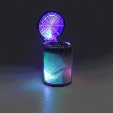 Congci Posacenere Portatile, posacenere Luminoso, posacenere per Auto con portacenere per Sigarette a LED, sfiato per Sigarette, Cenere di Fumo