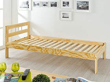 Inter Link 30400290 - Rete a doghe per letto singolo, Naturale, 198.5 x 89.5 x 2 cm