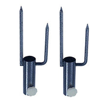 Ombrellone da Giardino 2 Pezzi di Grandi Dimensioni all'aperto Parasole stallo Ombrello Terra Spina for la Pesca Umbrella pubblicità Umbrella Umbrella Base