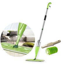 SSAYY Mop Mop A 360 Gradi A Testa Rotante Mop per Uso Domestico Mop per Pulizia A Fondo Piatto Utensili A Mano per Pulizia A Spruzzo d'Acqua per Pavimenti Domestici