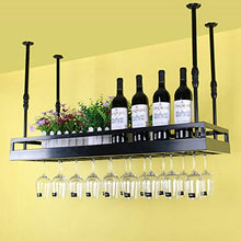 Portavini Portabottiglie in Ferro Battuto, Portabottiglie, Portabottiglie Multifunzionale per Ristorante E Bar, Portabottiglie (Size : 60cm)