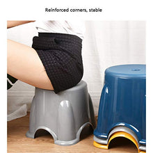 Sgabello di plastica Sgabello a sgabello antiscivolo addensato Sgabello da bagno Sgabello da bagno Sgabello da bagno 22.5x26.5x20.5cm, 24x29x25cm, 27x32x28.5cm ( Color : Yellow , Size : Small )