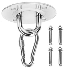 Gancio per Soffitto, Bolatus Ancoraggio da Parete Suspension Ancoraggios da Parete in Acciaio Inox Supporto per Sacco da Boxe Ancoraggio da Parete Trainer Mount capacità di Carico Fino a 450KG