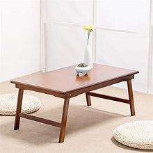 RKRLJX Computer Tavolino Regolabile Scrivania Multifunzione Pieghevole per Laptop, scrivania Portatile, Utilizzabile per Balcone, Divano, Letto, Quattro Misure, bambù (Size : 70x40x30cm)