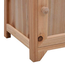 Festnight Comodino Marrone 40x30x50 cm in Legno di Paulownia