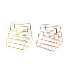 Buy and buy at Brandon Creative Metal Honeycomb Wine Rack Wine Rack Wine Rack Home Soft Decoration Wine Cabinet DecorationRose Golda