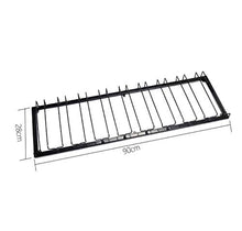 WLABCD Cremagliera Del Vino Casa Home Red Holder Vino Glass Rack Ristorante Bar S, Creativo Vino Portabicchieri Calzata Calzata Iron Appeso Red Wine Glass S Upside Down Home Armadietto Vino,90X28Cm.