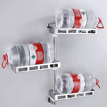 Lsmaa Doccia Caddies Scaffale Telescopico Doccia Scaffale d'angolo Scaffali per Bagno Cucina Tre Pavimenti a Muro montati a Parete con Tutti Gli Accessori Scaffali 60 cm / 24in