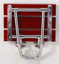 Sedia da bagno in legno massello sedia da parete corridoio sedia scarpe sedia pieghevole bagno sedia spogliatoio Hall sgabello sicurezza