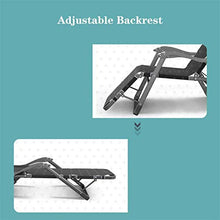 L&B-MR - Sedia a sdraio a gravità zero per giardino, pieghevole, pieghevole, in metallo, resistente, portatile, rilassante, per giardino, giardino, giardino, cortile, spiaggia, campeggio