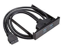 SaySure - 3.5inch Floppy bay Internal 20Pin 2 Ports USB 3.0 Front Panel