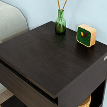 SoBuy® Tavolino da divano, tavolino da soggiorno, Comodini letto,con cassetto,FBT49-BR,IT