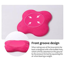 Rlevolexy Cuscino per Ginocchia Yoga da 2 Pezzi Cuscini in PU Extra Spessi per Ginocchia Gomiti Polso Mani Schiuma per la Testa Yoga Pilates Allenamento Cuscino in Ginocchio
