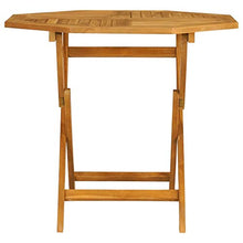 SKM Set da Pranzo da Giardino 5 pz in Legno Massello di Teak (39.5kg)