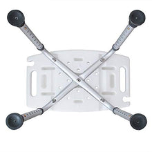 JTKDL Sgabello per Doccia - Sedile per Bagno Regolabile in Altezza Antiscivolo Stabile Max. Peso Utente 150 kg