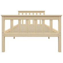 SKM Giroletto Legno Chiaro in Legno Massello di Pino 90x200 cm