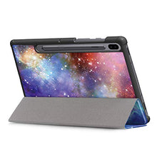 Artfeel Cover per Samsung Galaxy Tab S6 10.5 T860/T865,Sottile Leggero Pelle Smart Supporto Custodia con Auto Sveglia/Sonno,Slim Flip Folio Magnetico Tablet Caso,Via Lattea