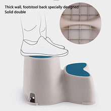 LZL Sgabello WC Multi-Funzione Antiscivolo vasino vasino Bagno Bagno Sgabello Sgabello Uso in Qualsiasi Bagno Vasino Tozzo (Color : Blue, Dimensione : Conventional)