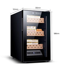 Umidificatori Humidor Piccolo Mini Armadio Per Sigari Con Controllo Della Temperatura Costante Armadio Di Controllo Dell'umidità Idratante Elettronico Del Frigorifero Domestico Scaffale Per Sigari 200