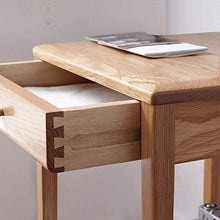 DGHJK Mobili per la casa, Comodino in Legno massello, Divano, tavolino Laterale, armadietto con cassetto, Tavolo per Telefono, Soggiorno, Tavolo angolare, ripiano, 14,9"x13,3 x19,6