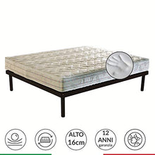 Perfetto Base Materasso singolo, alto 16 cm ortopedico anatomico in Airpur® e Memory Foam singolo 85x195