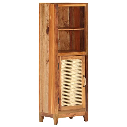 vidaXL Credenza 40x30x122 cm in Legno Massello di Recupero