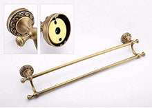 JKCKHA Northern Europe. Bar Parete Rail a Parete Guida in Rame Rack Appendiabiti Completa scolpito mensola a Muro Bagno cremagliera appesa Doppio Asta Ciondolo Hardware Bagno con Doccia