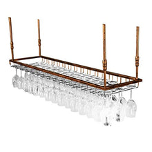 HJ-Golf Rack per armadietti per stoccaggio per Goblet Porta Bicchiere Calice Sospensione Bicchiere da Vino Portapiatti da Appendere for Vino Staffa di Ferro per Bottiglie di Vino per Vino