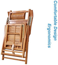 HaoLi Sedia da Giardino Pieghevole Lettino da Sole Reclinabili Sedie a Sdraio da Giardino Resistente alle intemperie