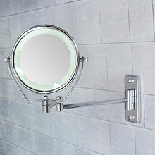 Lshbwsoif Specchio Trucco 7x Ingrandimento LED Specchio Trucco Cosmetico Doppio Lato Vanity 6 "Specchi Per Bagno Camera Da Letto