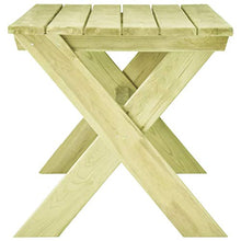 Festnight Panchina da Giardino 170 cm in Legno di Pino FSC Impregnato