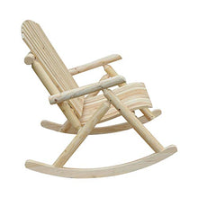 miozzi Panchina Dondolo da Giardino 2 Posti in Legno 96x112.5x100 cm