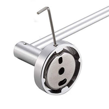 NHLBD HAIHAI Porta Asciugamani/Towel Rack Alluminio dello Spazio Barra di tovagliolo unipolare Rack Bagno Bagno Bagno Accessori Hardware 64,2 Centimetri