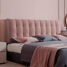 WENZHE Cuscino Testiera Letto Cuscini Lettura Capezzale, Fibra Superfine Pieno Non Crollato, Usato per Letto Matrimoniale Singolo, 10 Colori (Color : Pink, Size : 150x60x10cm)