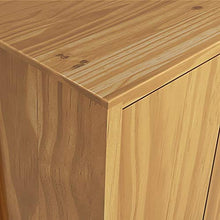 FAMIROSA Armadio a 2 Ante Hill Range 89x50x170 cm Legno Massello di Pino