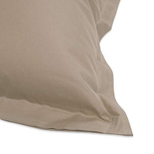 Green Bean © Square XXL Gigante beanbag 140x180 cm - Imbottitura in EPS da 380 Litri - Rivestimento in PVC - Beanbag per Interni ed Esterni - Cuscino per Il Sedile - Beige Scuro