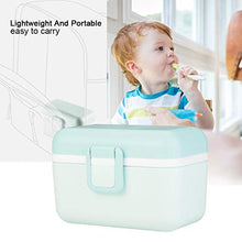 KUIDAMOS Leggero e Portatile, Scatola di immagazzinaggio Portatile, Non occupa Molto Spazio, deposito di Alimenti per Bambini(Green)
