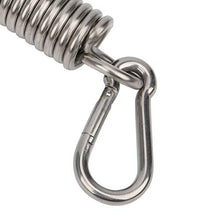 Oreilet Moschettone a Molla, Molla per Amaca in Acciaio Inossidabile, per altalene, culle, Tende da Sole, Sacchi di Sabbia