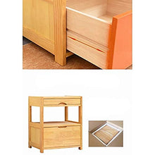 Comodini di Legno Solido Cassetone, Resistente, Adatto for Camera da Letto Soggiorno, Etc. (Color : B)