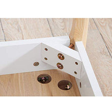 N/Z Tavoli da Tavolo per Attrezzature quotidiane Tavolo Pieghevole Tavolo da caffè Quadrato in Legno massello Tavolo da Balcone Multifunzione Mini Tavolo Quadrato