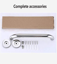 DXIA Maniglione da Bagno Acciaio Inossidabile,Maniglia da Parete di Vasca Sicurezza per Vasca,Maniglia per Doccia, Portasciugamani, Finitura Lucida 30 cm, per Disabili Anziani Gravida Bambini